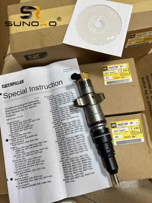 SUNORO Excavator Parts Engine Common Rail Fuel Injector CAT330C C9 235-2888 Diesel Fuel Injector