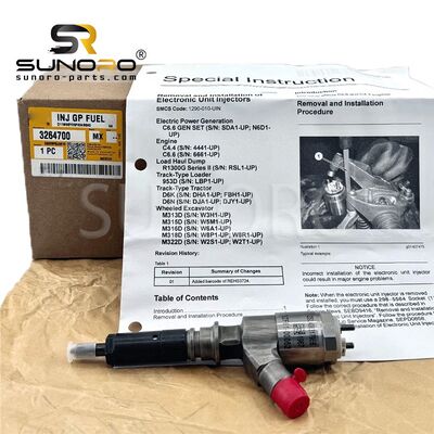 Engine Fuel Injector 32F61-00062 10R-7675 10R7675 326-4700 3264700 for  C6.4 320D E320D Excavator