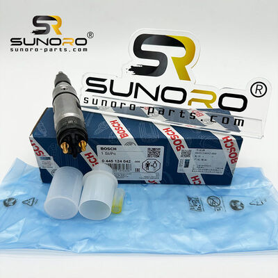 Diesel Common Rail Injector 0445124007 0445124042 for EC350D for Deutz D8K Engine Excavator Accessories Construction Machinery