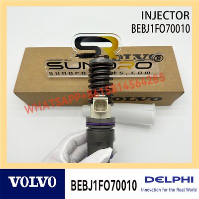 Diesel Fuel Injector Common Rail Injector BEBJ1FO70010 33800-82600 for Excavator Applications