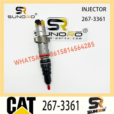 Diesel Engine Common Rail Fuel Injector 267-3361 10R-4762 with 12 Months Warranty for C9 330D 340D 336D Excavator