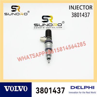 Common Rail Injector 3801437 BEBE4C13001 High-Quality Fuel Injector for Excavator