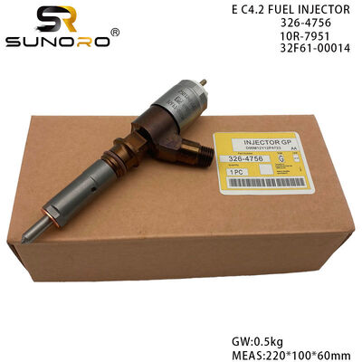 SUNORO 320d Excavator Engine C7.1 C6.6 C6.4 C4.4 C7  Fuel diesel Injector Nozzle 326-4740 326-4700 326-4756 10R-7951 32F61-00014