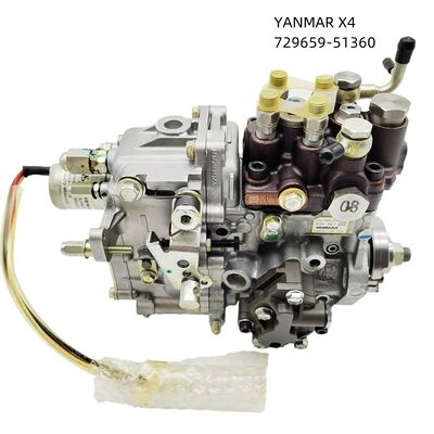 Excavator Parts Fuel Injection Pump Electric Control Diesel Pumps for YANMAR Engine 129935-51741 X5 729923-51340 729659-51360 X4