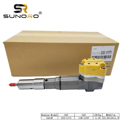 Fuel Injector 174-7526 232-1183 232-1171 232-1175 20R0758 232-1173 232-1168 174-7528 for 3412E 3408E Engine
