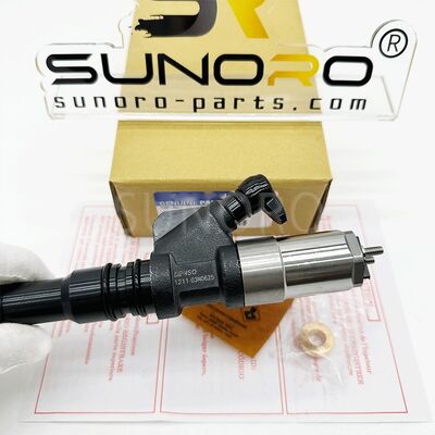 Excavator PC450-7 SAA6D125E-3 Common Rail Injector 095000-1211 6156-11-3100
