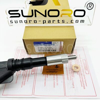 Excavator PC450-7 SAA6D125E-3 Common Rail Injector 095000-1211 6156-11-3100