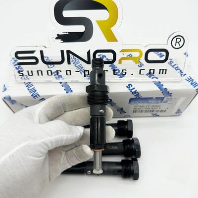 Excavator PC200-7 PC200-6 Engine S6D102 Engine Spare Parts Injector ASS'Y 6738-11-3100 6738-11-3090