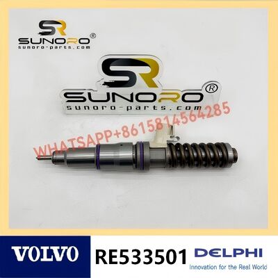 Parts Engine Common Rail Fuel Injector RE533501 3829087 0414703008 20972225 0414703003