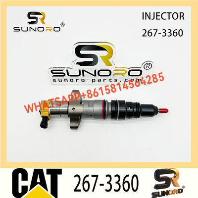 267-3360 Fuel Injector for C7 C9 Diesel Engine with 1 Year Warranty and Neutral Packaging