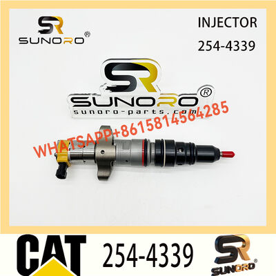 254-4339 C7 C9 Diesel Engine Fuel Injector with 12 Months Warranty for 387-9433