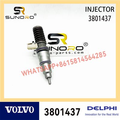 Common Rail Injector 3801437 BEBE4C13001 High-Quality Fuel Injector for Excavator