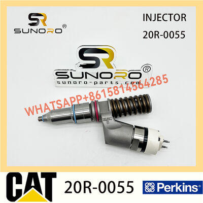 Diesel fuel common rail injector 20R-0055 20R0055 3175278 317-5278 for Excavator 140H E3176C E3196 C10 C12 20R-0055